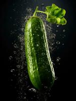 AI Generative a photo of cucumber