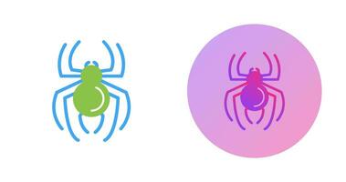 icono de vector de araña