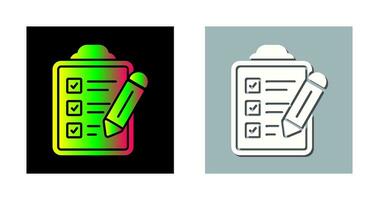 Checklist Vector Icon