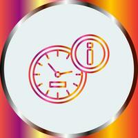 icono de vector de reloj