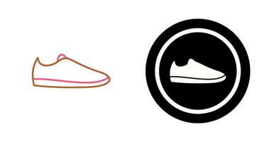 Casual Shoes Vector Icon