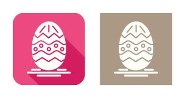 icono de vector de huevo de Pascua