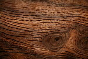 Rough Macro wood texture. Generate Ai photo