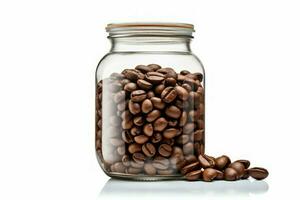 Coffee beans. Generate Ai photo