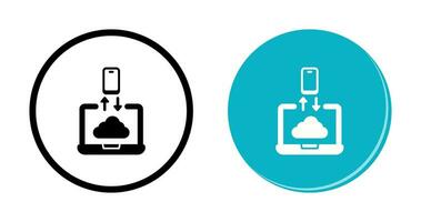 Data Transfer Vector Icon