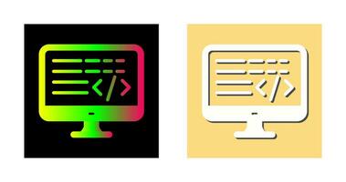 Coding Vector Icon