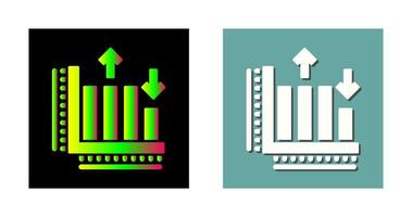 Bar Graph Vector Icon