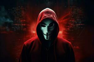 Anonymous hacker. Generate Ai photo