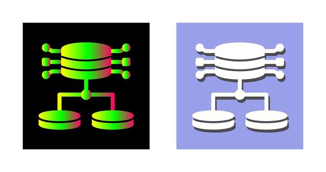 Structured Data Vector Icon