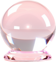 Crystal ball png with AI generated.