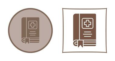 Medical Book Vector Icon