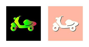 icono de vector de scooter