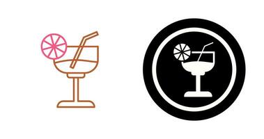 Cocktail Vector Icon