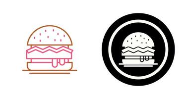 Hamburger Vector Icon