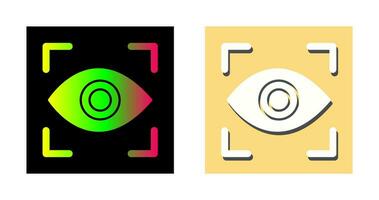 Eye Scan Vector Icon