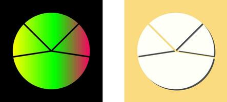 Pie Chart Analysis Vector Icon