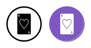 Hearts Card Vector Icon