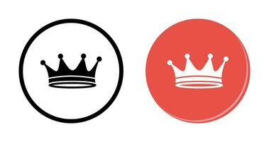 King Crown Vector Icon