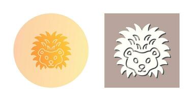 Hedgehog Vector Icon