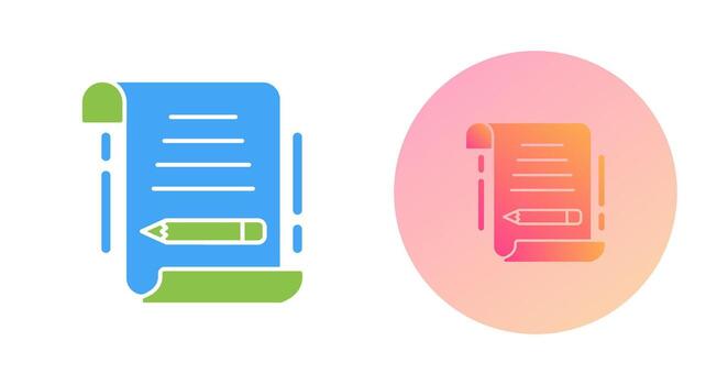 escribir icono vectorial vector