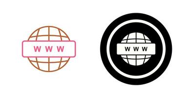 World Wide Web Vector Icon