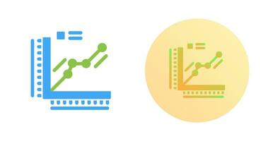 Graph Vector Icon