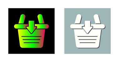 Add To Basket Vector Icon