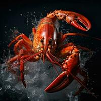 AI Generative a photo of lobster