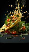 AI Generative a photo of omelette