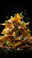 AI Generative a photo of nachos