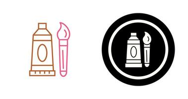 Oil Paint Vector Icon