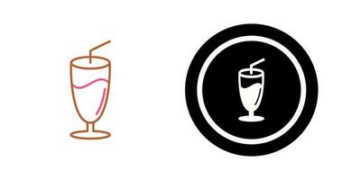 Milkshake Vector Icon