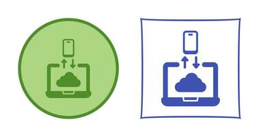 Data Transfer Vector Icon