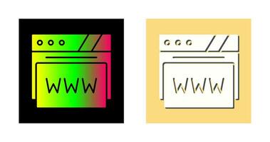 Web Browser Vector Icon