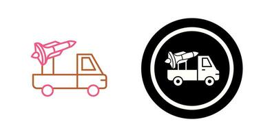 Missile Truck Vector Icon