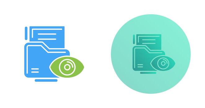 Data Visualization Vector Icon