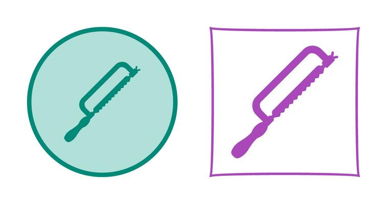 Hacksaw Vector Icon