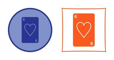 Hearts Card Vector Icon