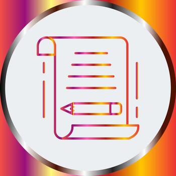 escribir icono vectorial vector