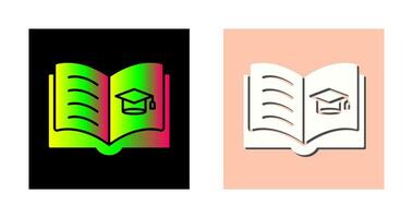 Open Book Vector Icon