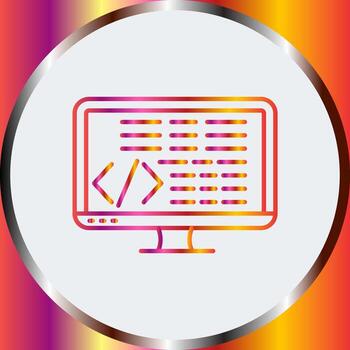 Coding Vector Icon