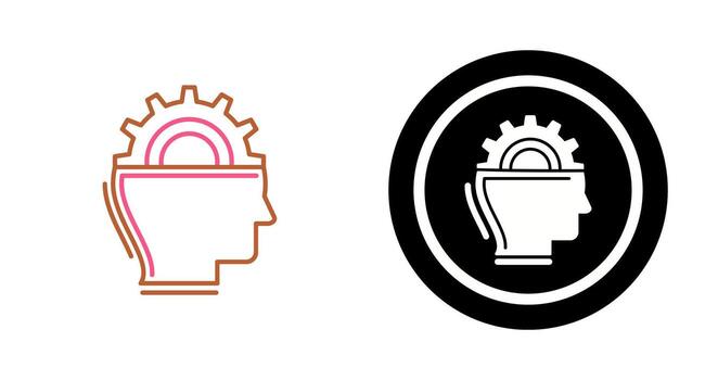 Machine Learning Vector Icon