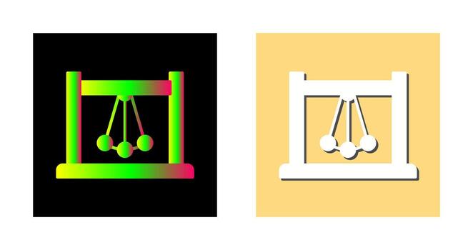 icono de vector de péndulo