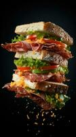 AI Generative a photo of sandwich