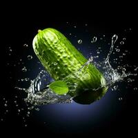 AI Generative a photo of cucumber