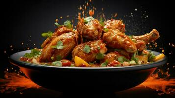 AI Generative a photo of curry