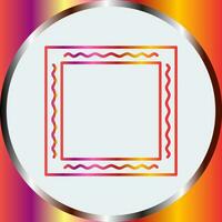 Unique Frame Vector Icon