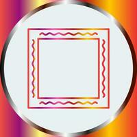 Unique Frame Vector Icon