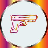 icono de vector de pistola