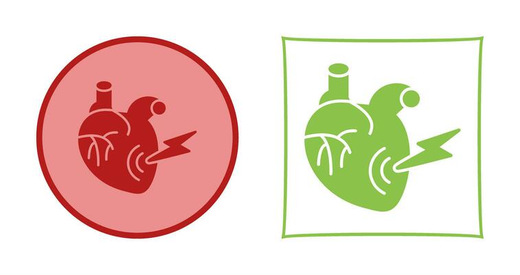 Heart Attack Vector Icon